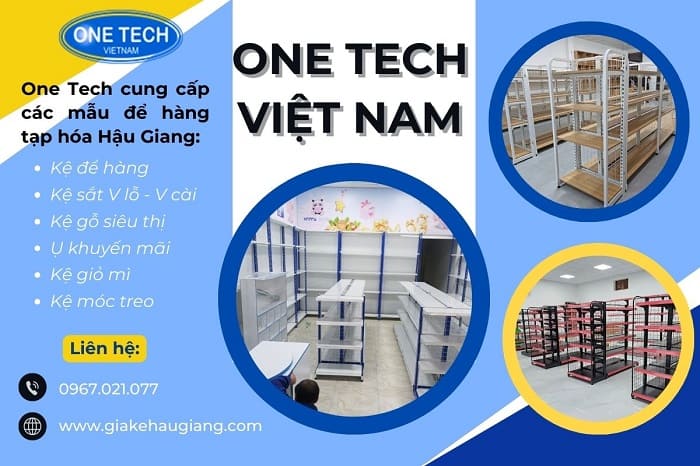 Đơn vị cung cấp kệ bán hàng Hậu Giang uy tín 